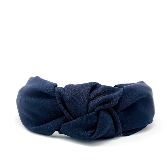 Blue Knotted Headband | Hair Accessories, Hairband - Picture 3 of 3